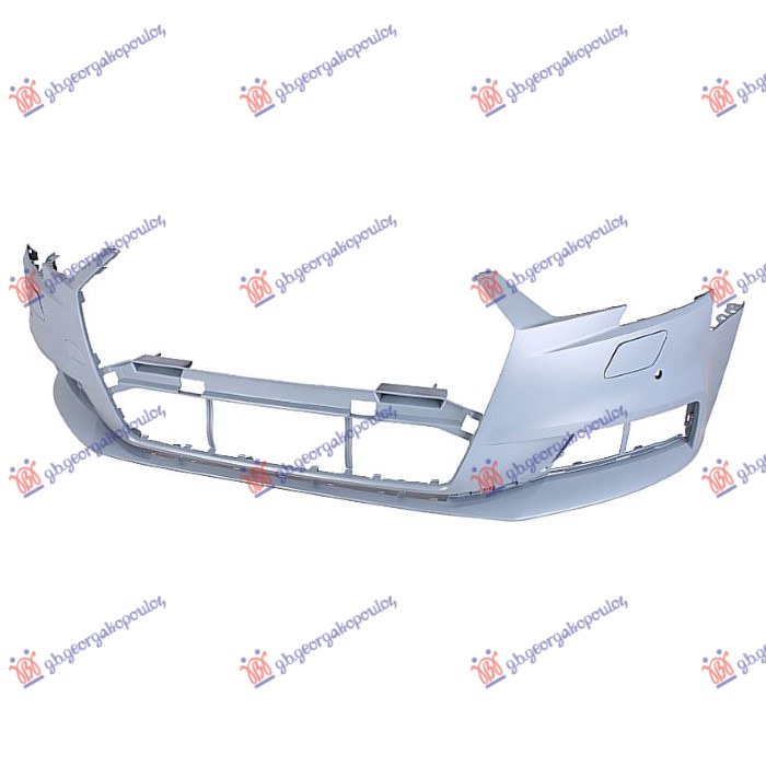 FRONT BUMPER PRIMED (W/2 PDC & WASHER HOLES & W/CUTTING MARKS FOR PDC) (A QUALITY)
