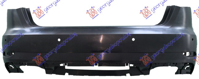 REAR BUMPER PRIMED 5D (W/4 PDC & CAMERA)