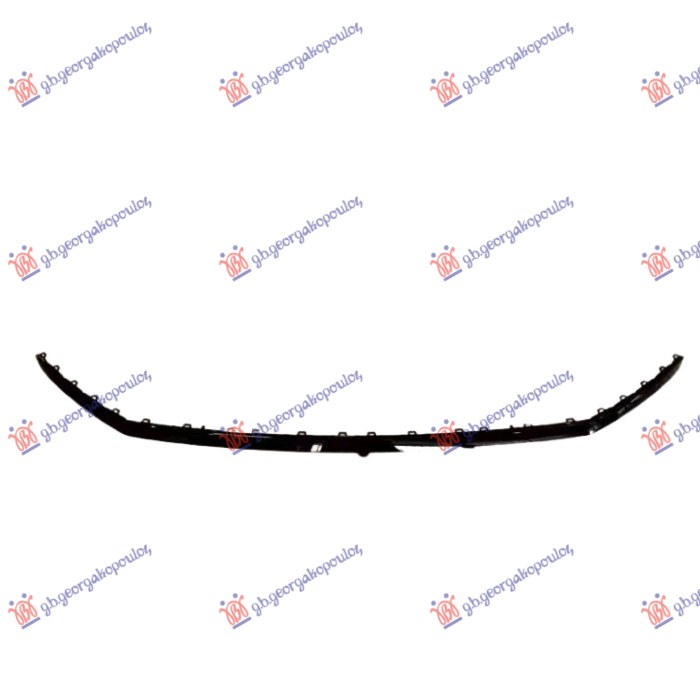 FRONT BUMPER MOULDING LOWER BLACK POLISHED (S-LINE/SQ5)
