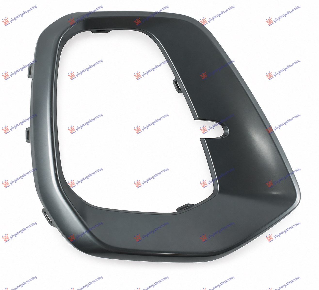 FRONT BUMPER SIDE GRILLE MOULDING (DARK GREY ) (S-LINE)