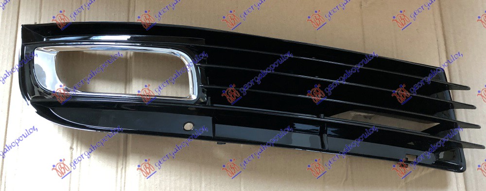 FRONT BUMPER GRILLE (W/ FOG LAMP HOLE & W/ CHROME MOULDING) 2007-