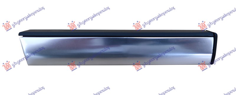 FRONT FENDER MOULDING BLACK (W/CHROME)