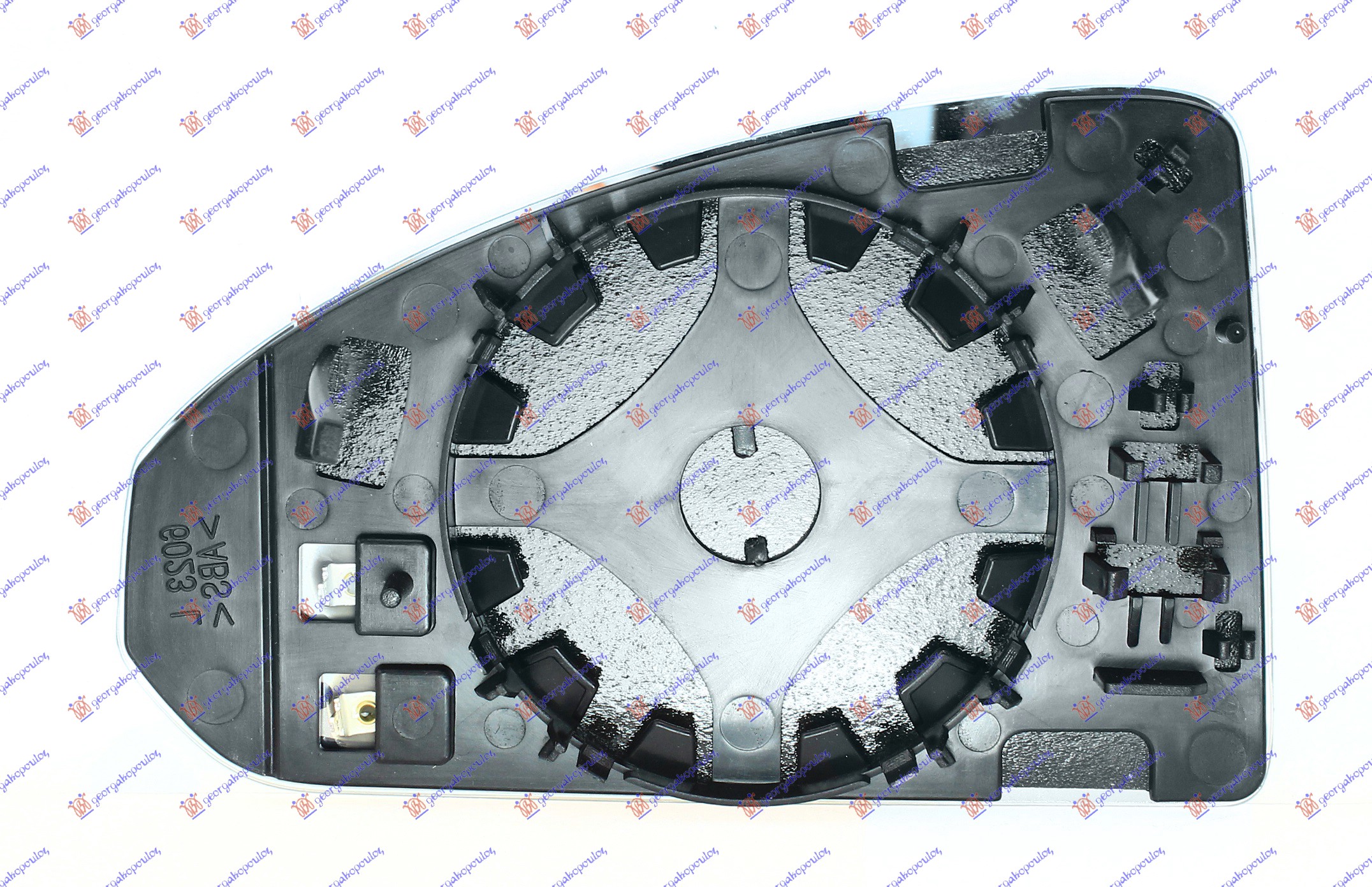 DOOR MIRROR GLASS HEATED (CONVEX GLASS)