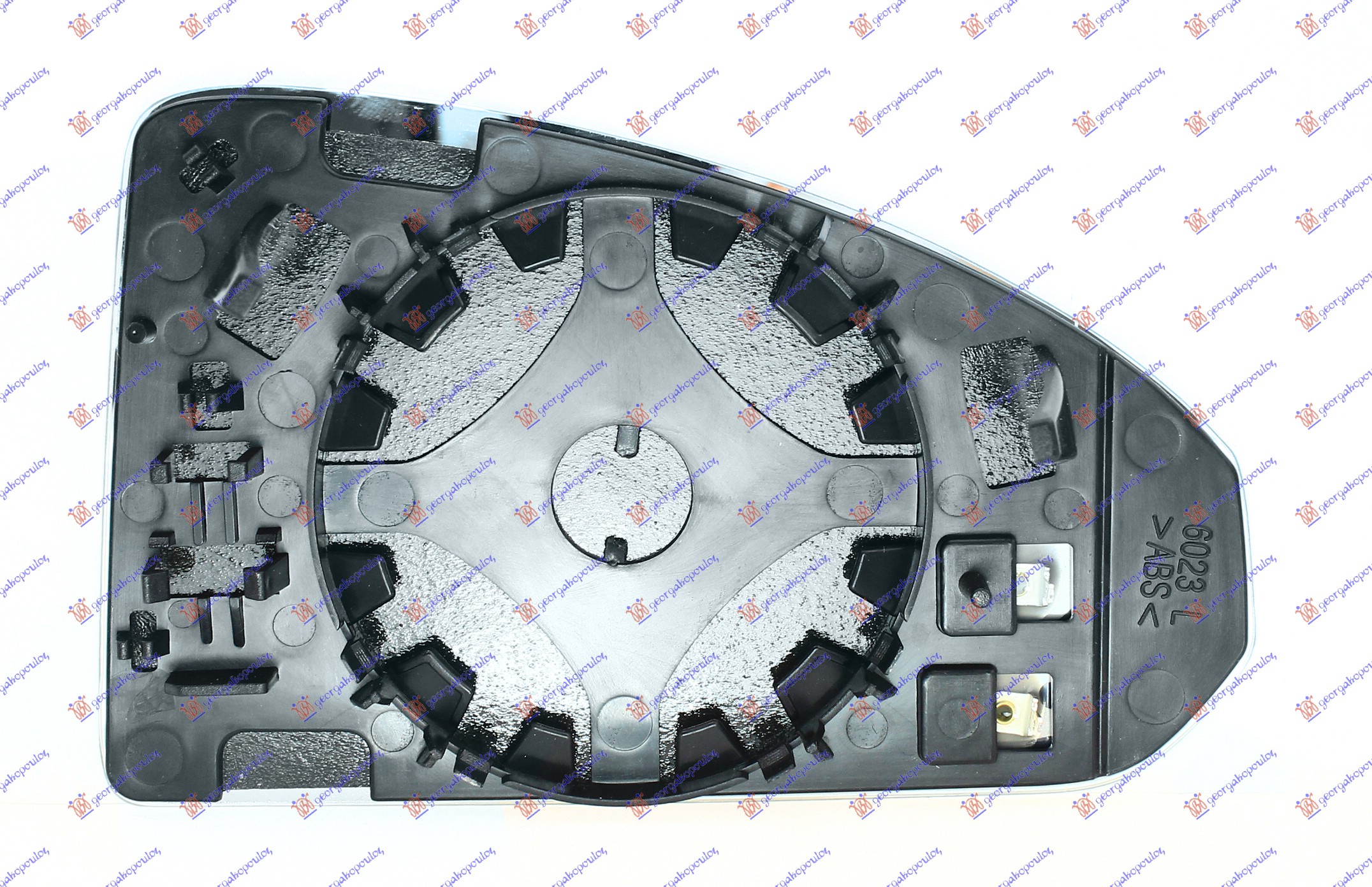 DOOR MIRROR GLASS HEATED (CONVEX GLASS)