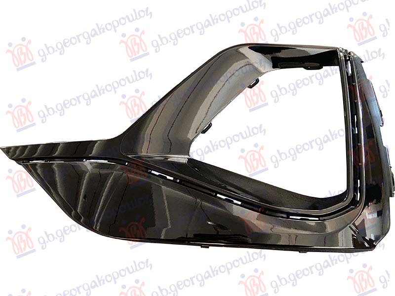 FRONT BUMBER GRILLE TRIM (PAINTED BLACK)