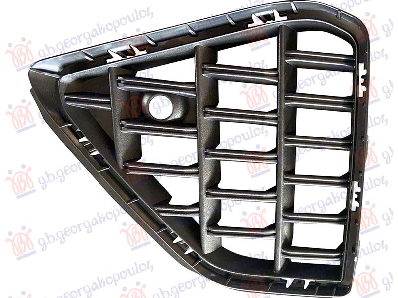 FRONT BUMPER GRILLE BLACK (W/PDC)