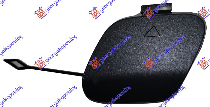 TOW HOOK COVER REAR BLACK POLISHED (M-SPORT)