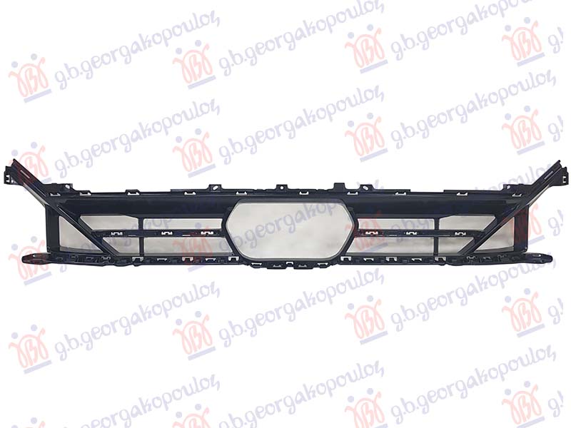 FRONT BUMPER GRILLE LOWER GLOSS BLACK (W/ACC)