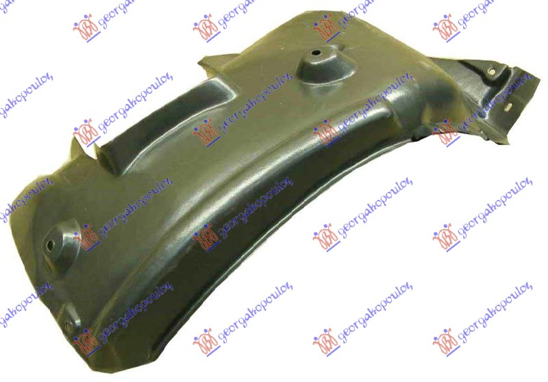 FRONT INNER PLASTIC FENDER (REAR PART) CABRIO