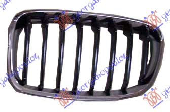 GRILLE SIDE PIECE (M) (CHROME/BLACK)