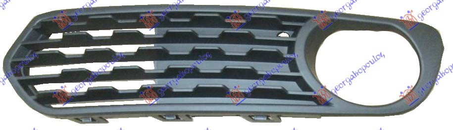 FRONT BUMPER GRILLE (OPEN) URBAN (W/ FOG LAMP HOLE)