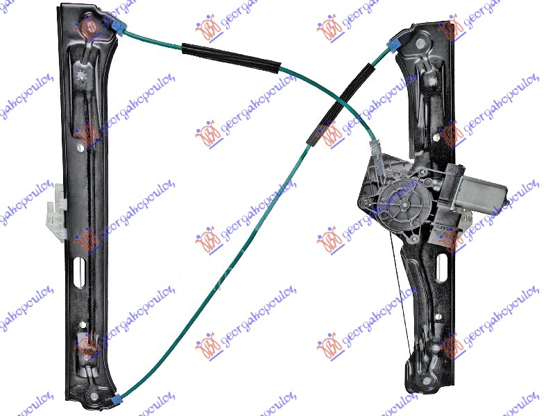 Macara geam față electrică 5D confort