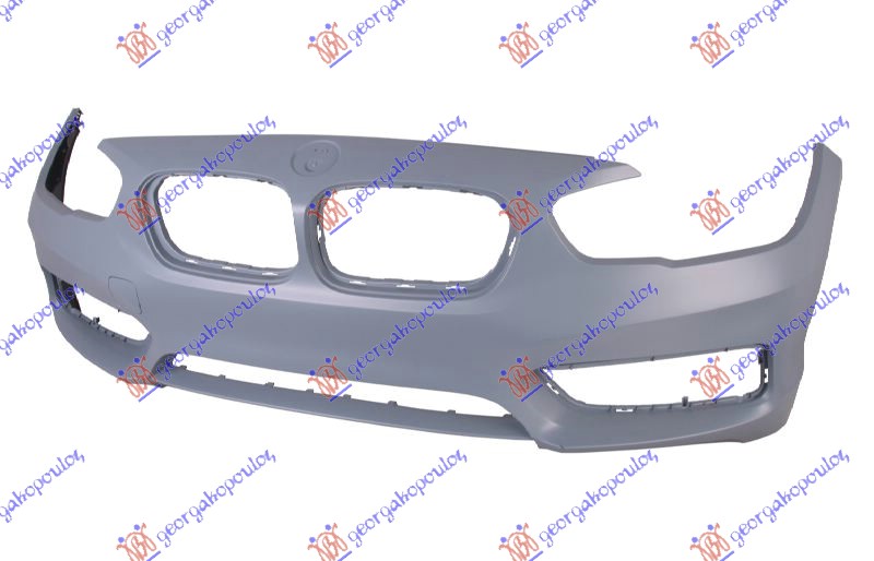 FRONT BUMPER PRIMED (W/CUTTING MARKS FOR PDC) (A QUALITY)