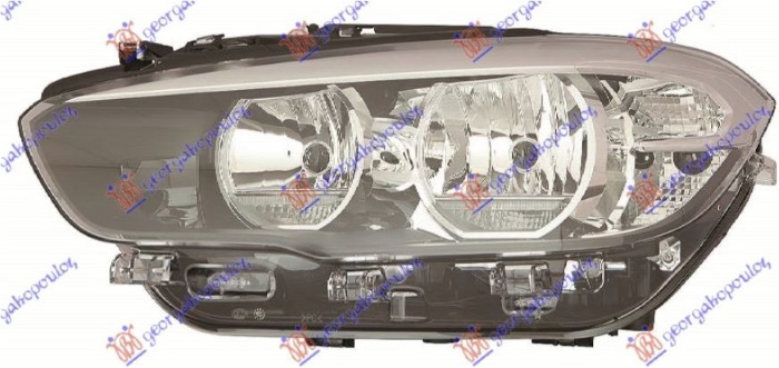 HEAD LAMP ELECTRICAL W/LED DRL (W/MOTOR) (TYC)