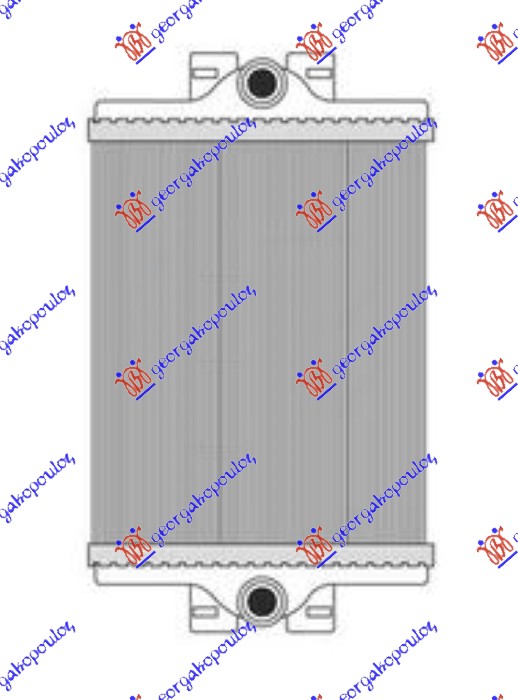 Radiator suplimentar 1.5-2.0-3.0 benzină manual/automat (185x154)