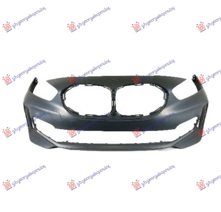 FRONT BUMPER PRIMED (F40) (M-SPORT)