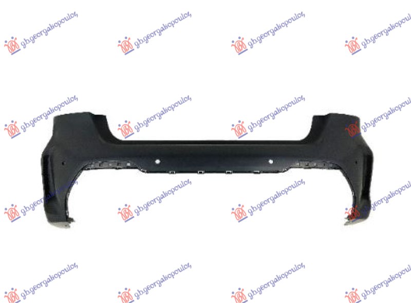 REAR BUMPER PRIMED (W/4 PDC) (M-SPORT & M135)