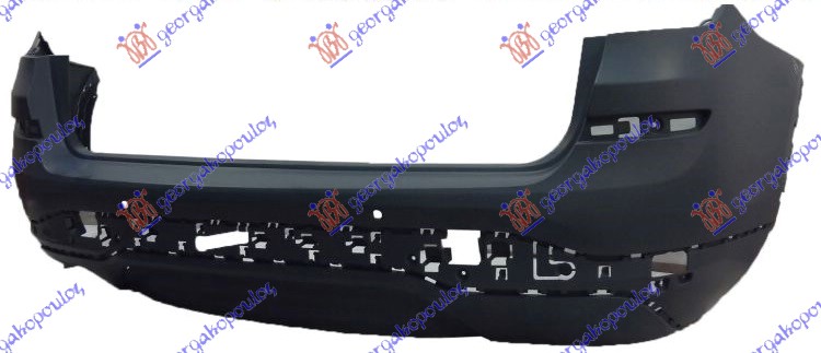 REAR BUMPER PRIMED (W/2 PDC) (A QUALITY)