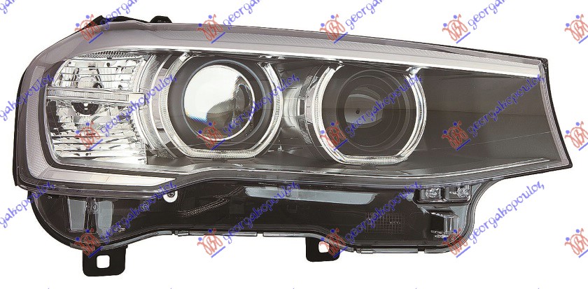 HEAD LAMP Bi-XENON W/LED DRL (DEPO)