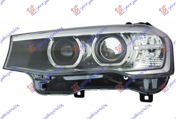 HEAD LAMP Bi-XENON W/LED DRL (TYC)