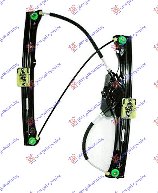 FRONT WINDOW REGULATOR ELECTRICAL (W/O MOTOR)