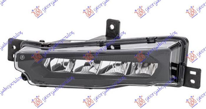 FOG LAMP LED BLACK (HELLA)