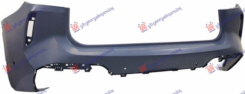 REAR BUMPER UPPER PRIMED (M-SPORT) (W/4 PDC)