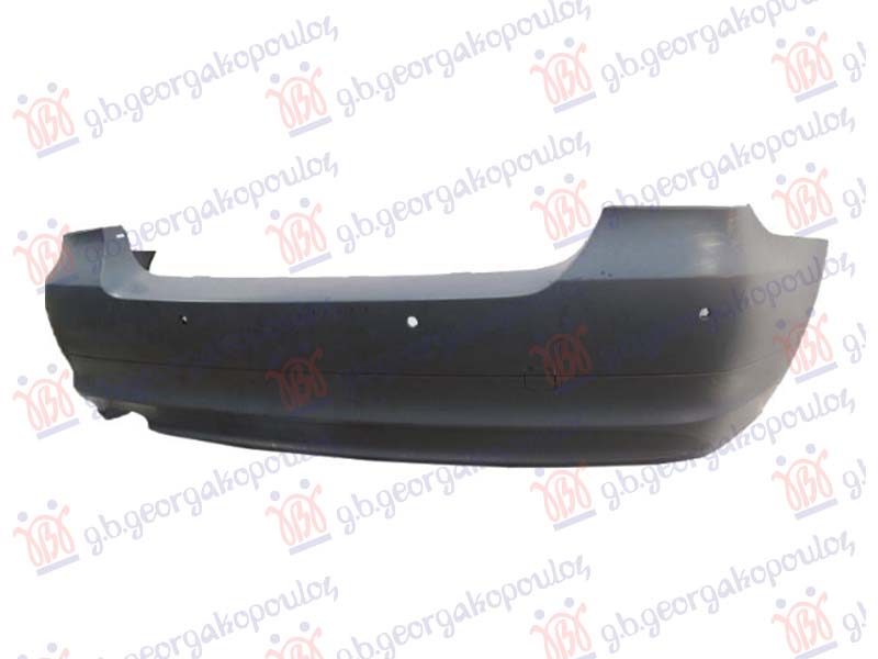 REAR BUMPER PRIMED (W/4 PDC) (A QUALITY)