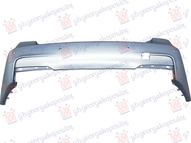 REAR BUMPER PRIMED (F30/SDN) (M-SPORT) (W/4 PDC)