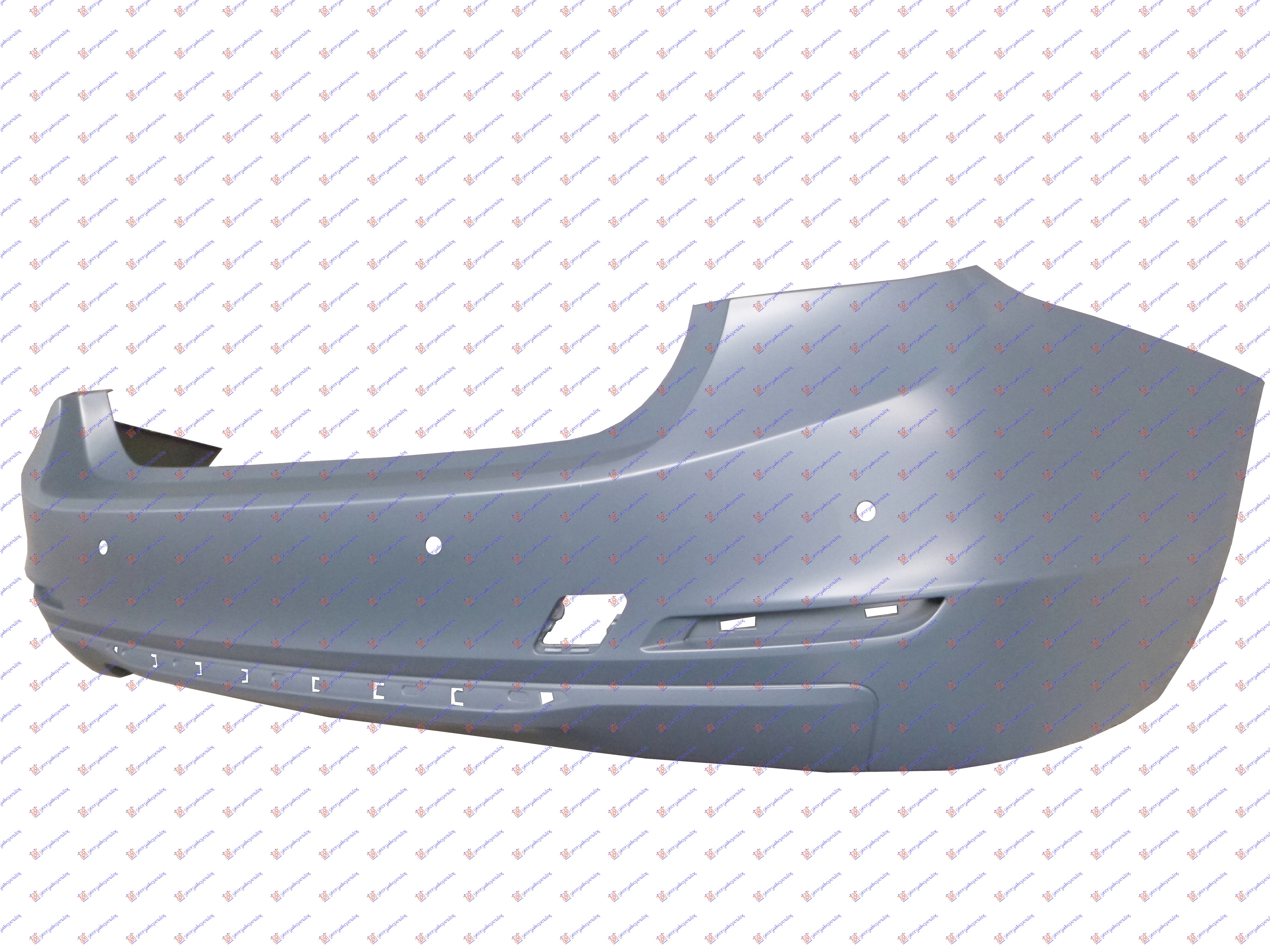 REAR BUMPER PRIMED (W/4 PDC) (LUXURY/MODERN/SPORT)
