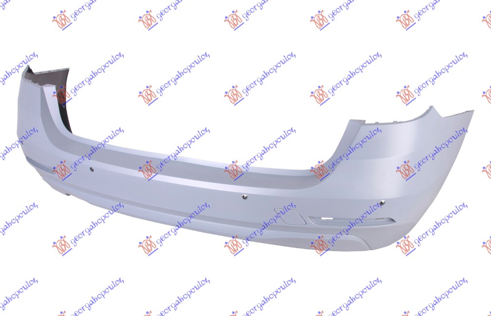 REAR BUMPER (S.W.) PRIMED (W/4 PDC)