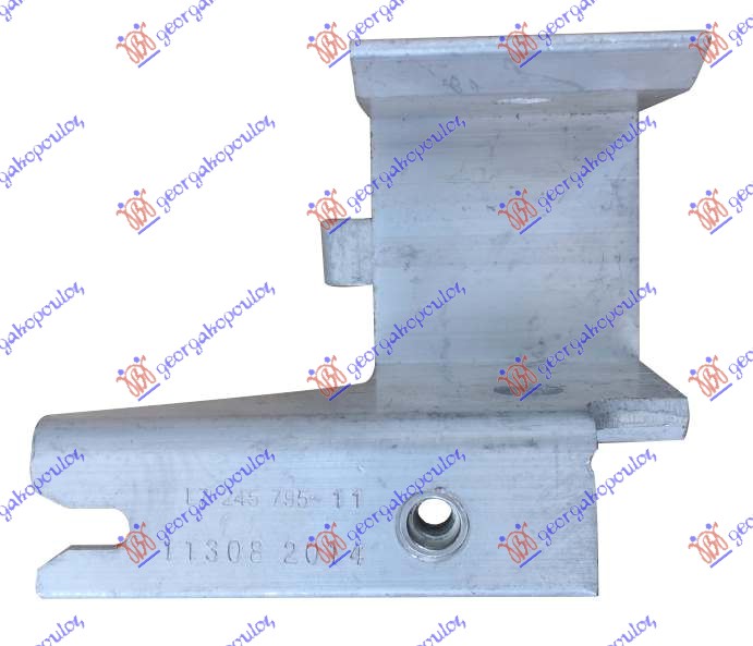 FRONT BUMPER BRACKET UPPER INNER ALUMINIUM