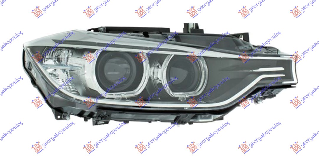 HEAD LAMP XENON W/LED DRL (HELLA)