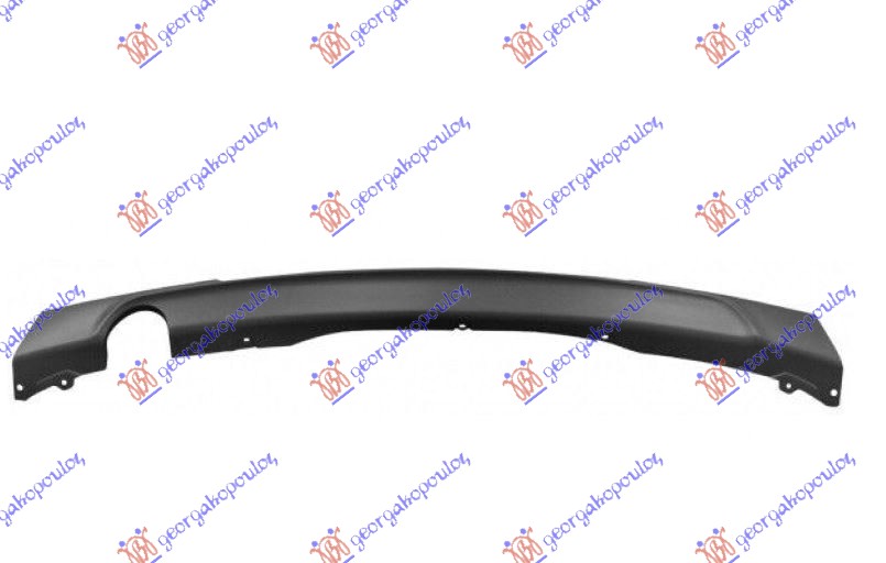 REAR BUMPER SPOILER (M-SPORT) (W/1 SINGLE EXHAUST HOLE)