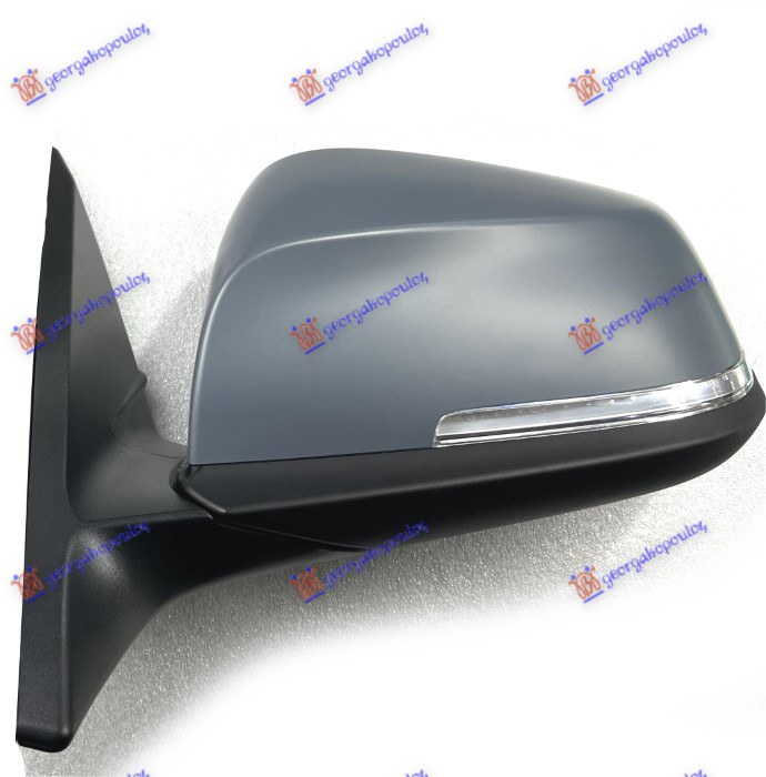 DOOR MIRROR ELECTRICAL HEATED PRIMED FOLDABLE AUTO DIMMING (W/SIDE LAMP) (5 PIN) (ASPHERICAL GLASS)