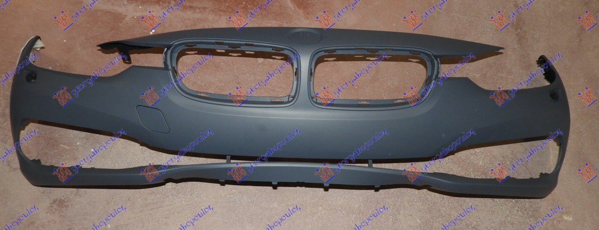 FRONT BUMPER PRIMED W/WASHER (W/CUTTING MARKS FOR PDC & CAMERA) LUXURY LINE