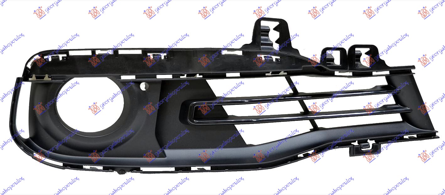 FRONT BUMPER GRILLE (OPEN) (W/ FOG LAMP HOLE) (BASE/LUXURY LINE)