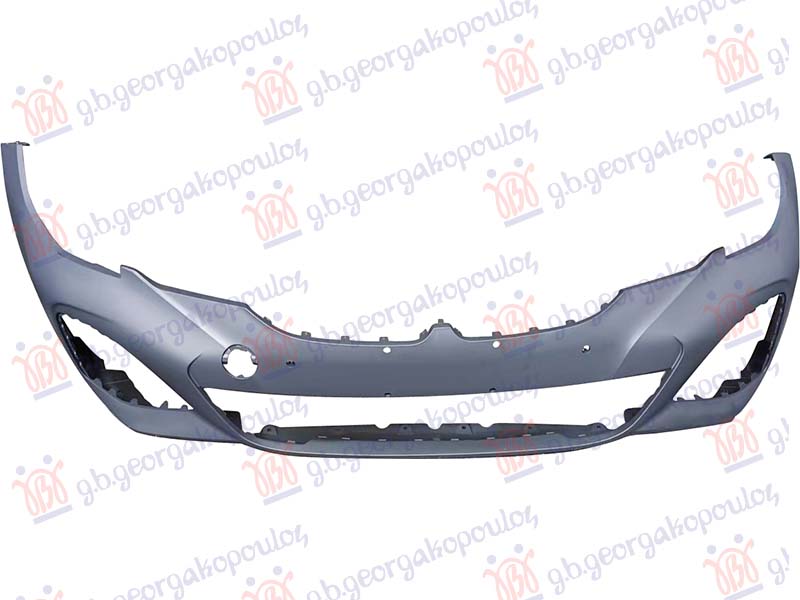 FRONT BUMPER PRIMED (W/2 PDC & CAMERA HOLES) (M-SPORT)