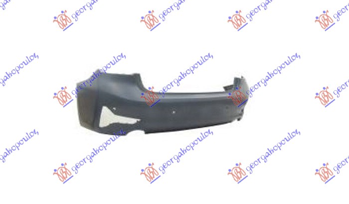REAR BUMPER PRIMED (W/4 PDC) (SPORT-LINE)