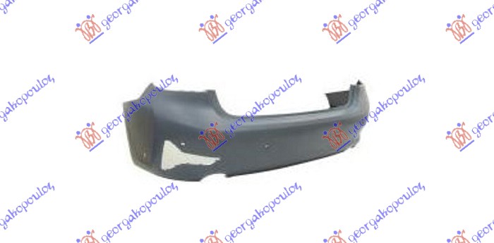 REAR BUMPER PRIMED (W/6 PDC) (SPORT-LINE)