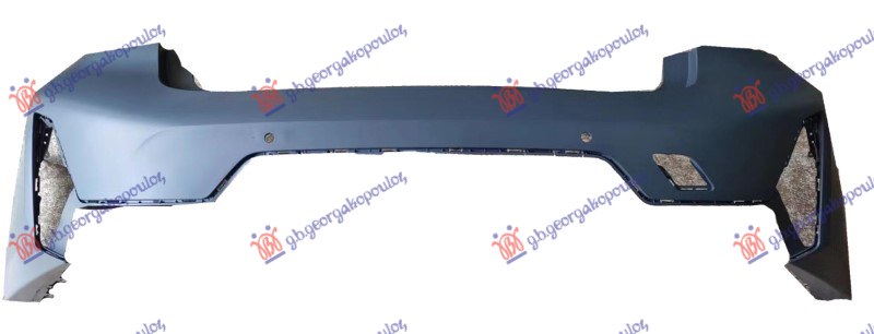 REAR BUMPER PRIMED (W/4 PDC) (M-SPORT)