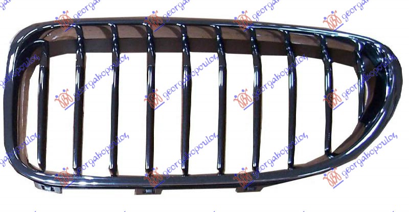 GRILLE SIDE PIECE (CHROME-CHROME/BLACK)