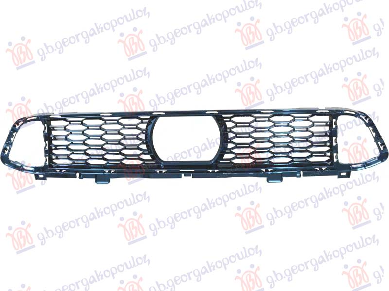 FRONT BUMPER GRILLE (W/ACC HOLE) (PAINTED BLACK) (M-SPORT)