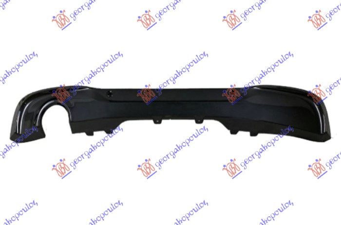 REAR BUMPER SPOILER (F46) (M-SPORT) SINGLE EXHAUST HOLE (W/PDS)