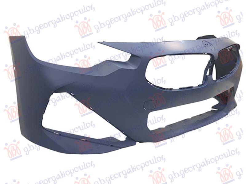 FRONT BUMPER PRIMED (W/6 PDC) (A QUALITY)