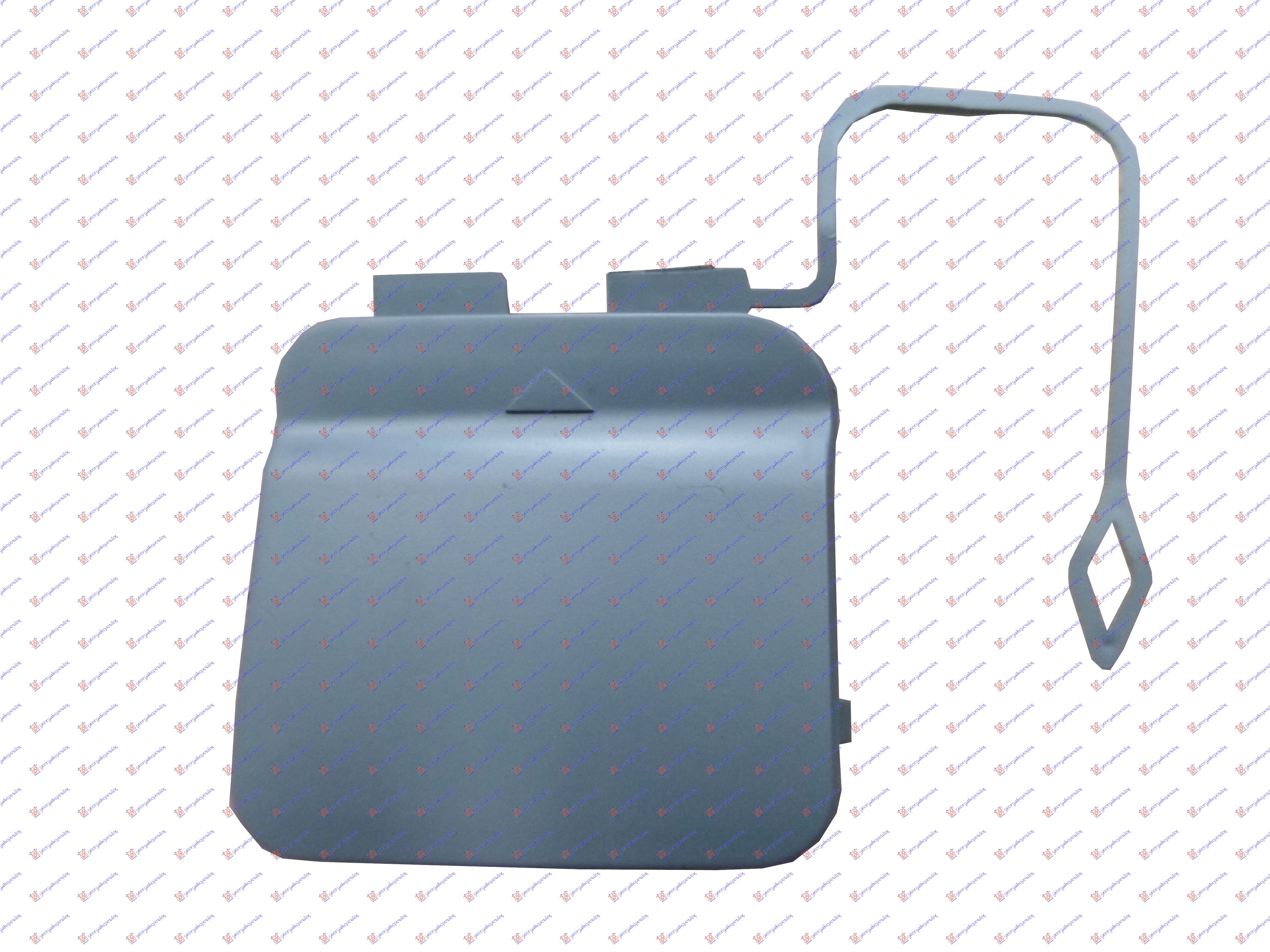 TOW HOOK COVER FRONT PRIMED