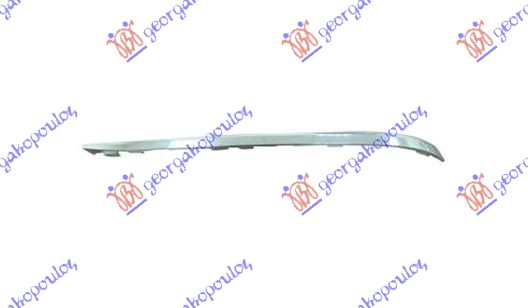 FRONT BUMPER GRILLE MOULDING CHROME