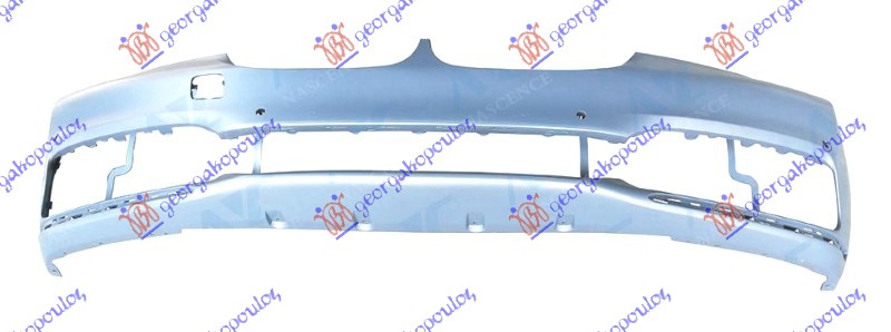 FRONT BUMPER PRIMED (W/4 PDC)