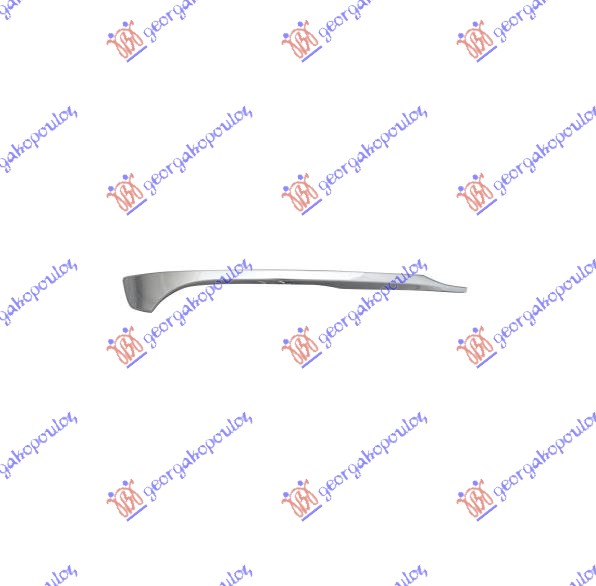 FRONT BUMPER GRILLE MOULDING UPPER CHROME (PURE EXCELLENCE)