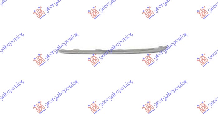 REAR BUMPER MOULDING CHROME
